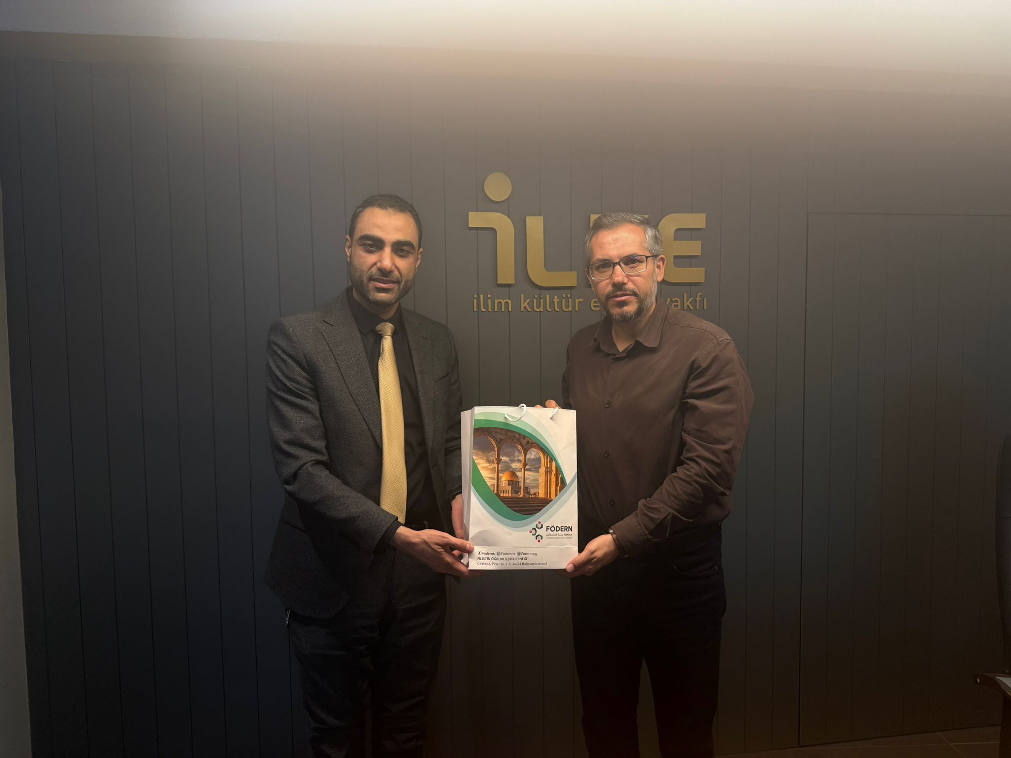 İLKE Vakfı, Filistin Öğrencileri Derneği Heyetini Ağırladı