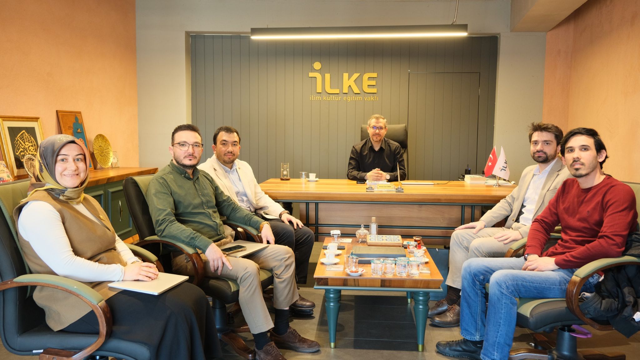 WOLAS Heyeti İLKE Vakfı'nı Ziyaret Etti