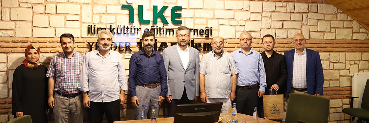 Anadolu Platformu'ndan İLKE'ye Nezaket Ziyareti