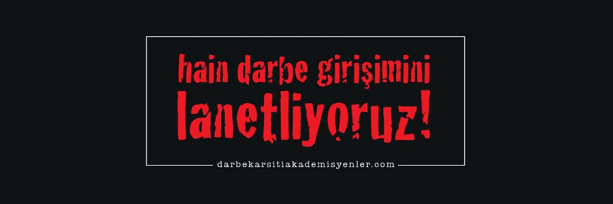 Darbe Karşıtı Akademisyenler Platformu (DAKAP) kuruldu