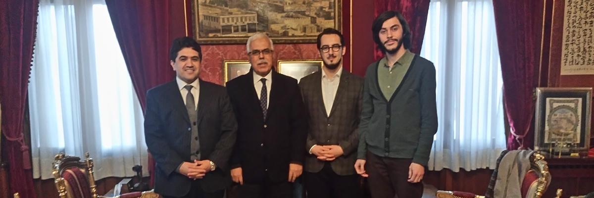 İLKE Dış İlişkiler Birimi IRCICA'yı Ziyaret Etti