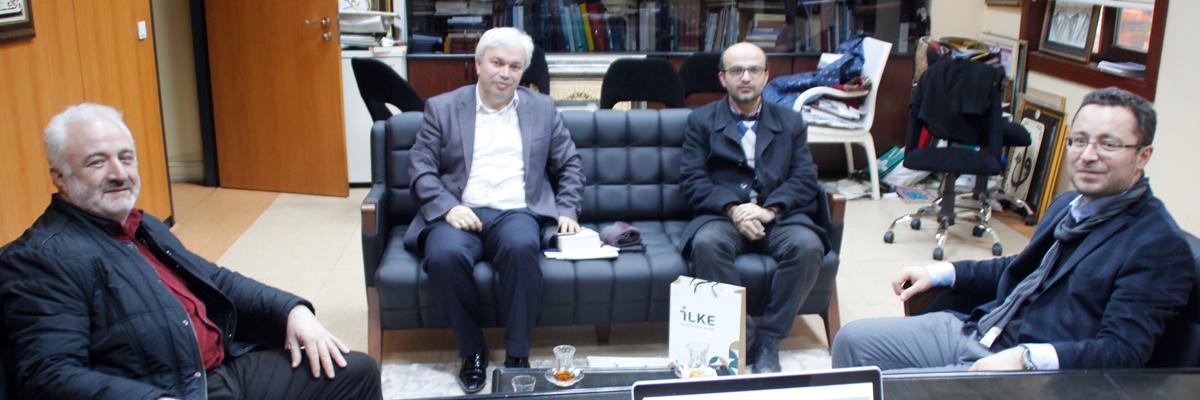 İLKE'den Milli Gazete'ye ziyaret