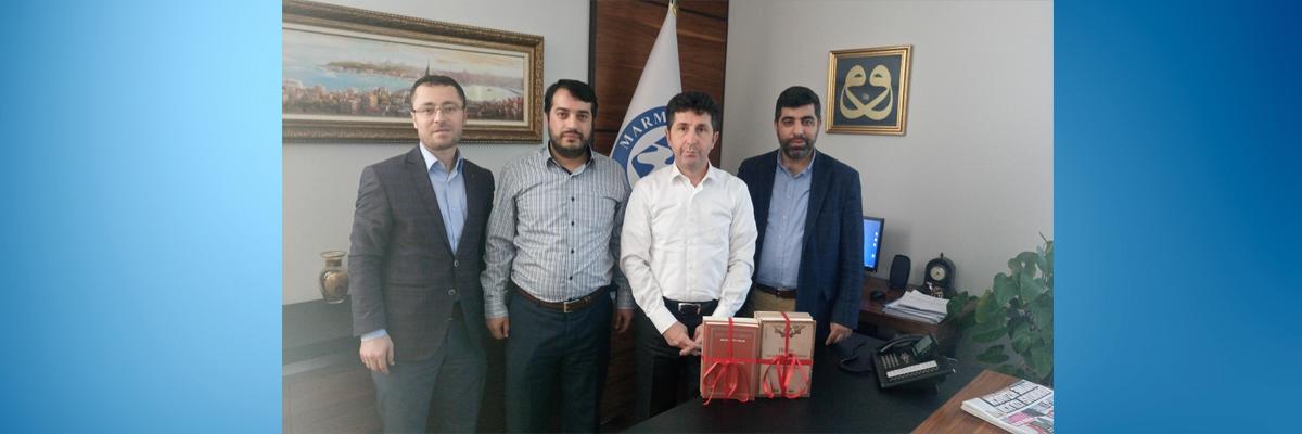 Marmara Üniversitesi İlahiyat Fakültesi Dekanı Ali Köse'ye Ziyaret