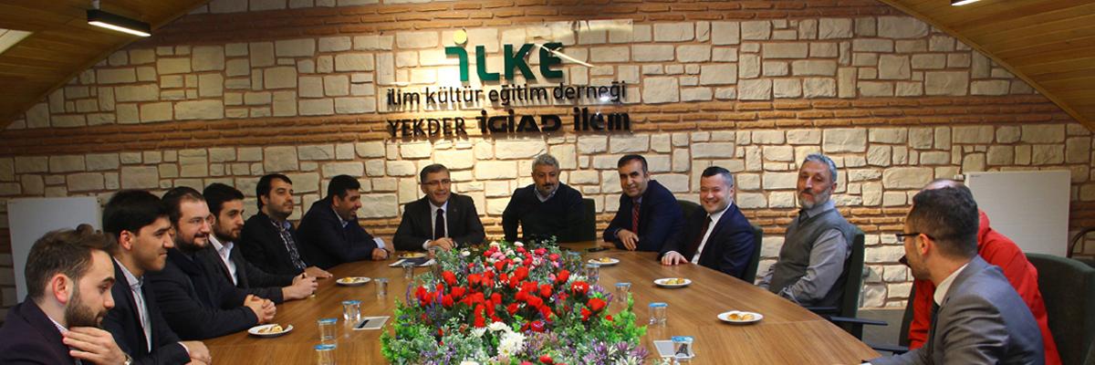 Üsküdar Belediye Başkanı Hilmi Türkmen'den Binamıza Hayırlı Olsun Ziyareti
